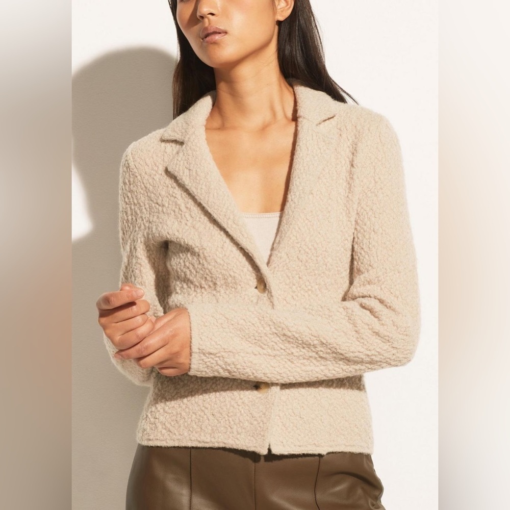 Vince Bouclé Sweater Blazer